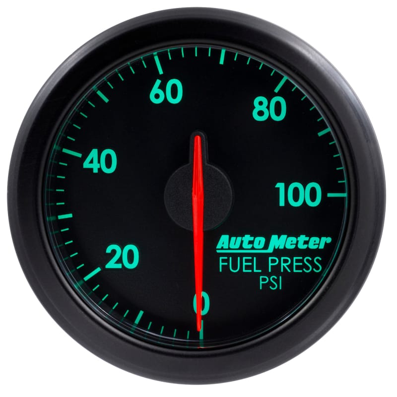 Autometer Airdrive 2-1/6in Fuel Pressure Gauge 0-100 PSI - Black thumbnail 7