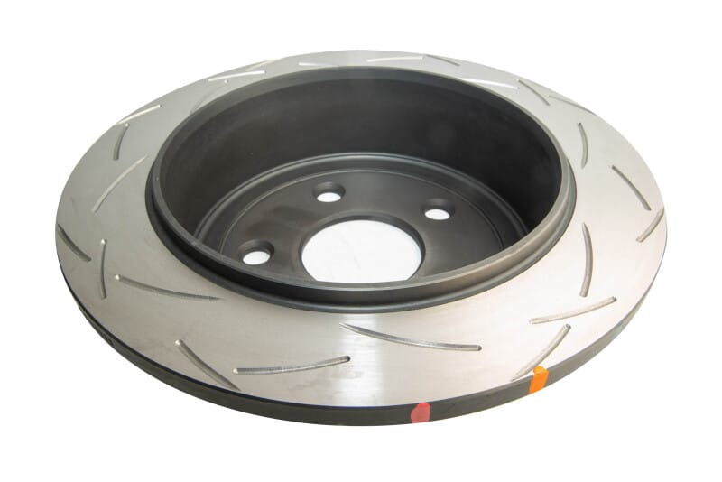 DBA 07-09 Jeep Wrangler JK/12+ Grand Cherokee exc SRT-8 (350mm Dia) Rear Slotted 4000 Series Rotor thumbnail 2