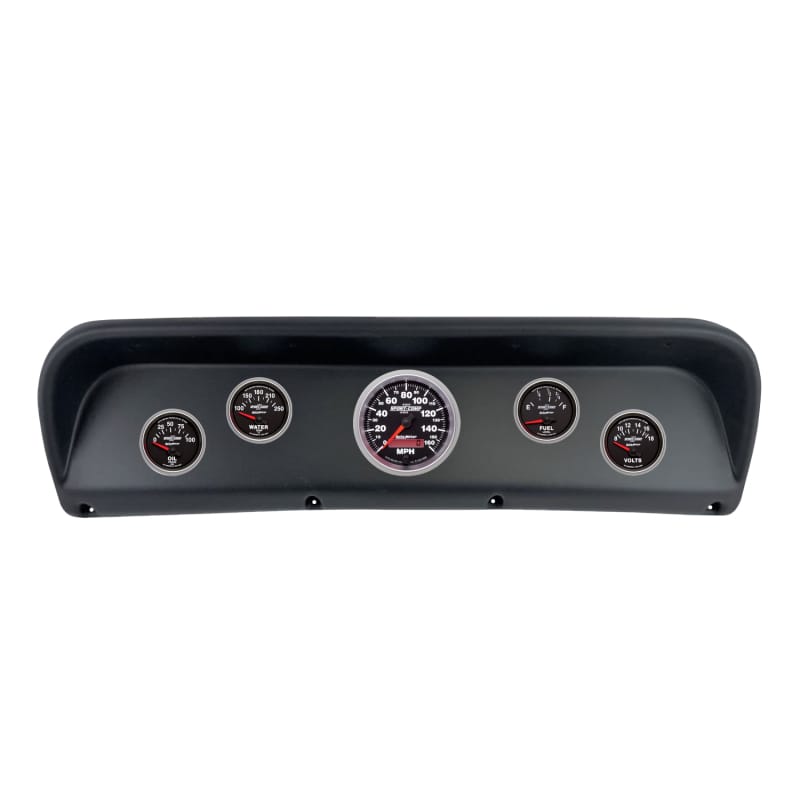 Autometer Sport-Comp II Direct Fit Dash Kit 67-72 Ford F100 (1 x 3-3/8in. / 4 x 2-1/16in.)