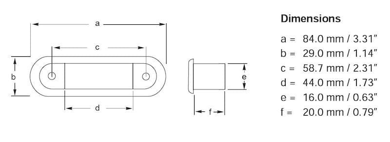 Hella Step Lamp 1X2 Wwht Md12/24 Ss Rim 2Xt thumbnail 3