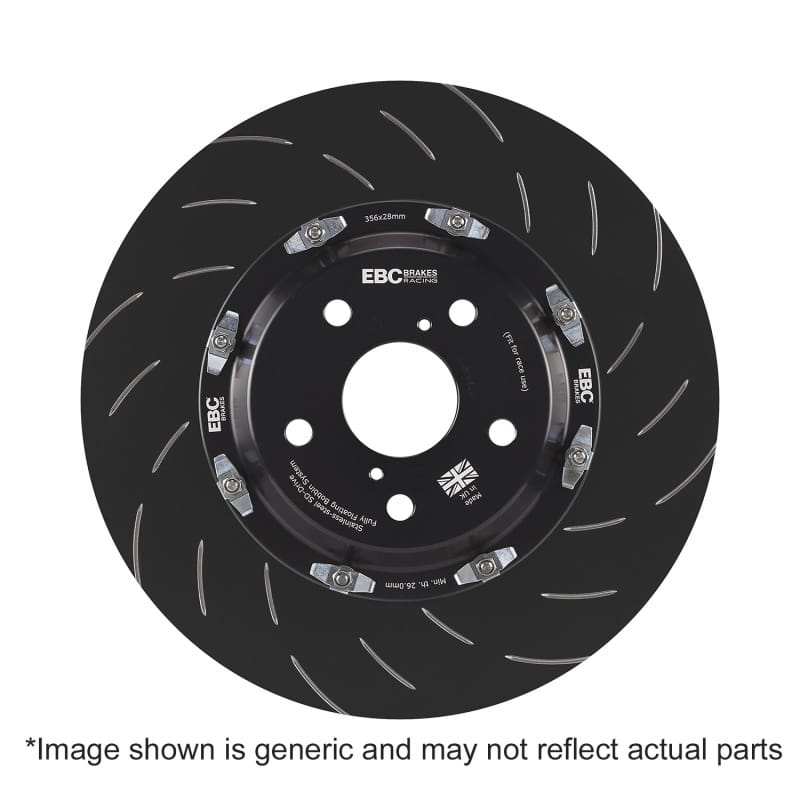 EBC Racing 2015+ Dodge Challenger SRT Hellcat 2 Piece SG Racing Front Rotors thumbnail 3