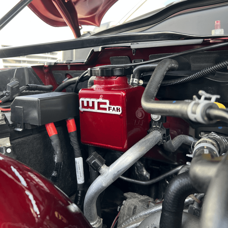 Wehrli 19-24 Cummins 6.7L OEM Placement Coolant Tank - Semi-Gloss Black thumbnail 5