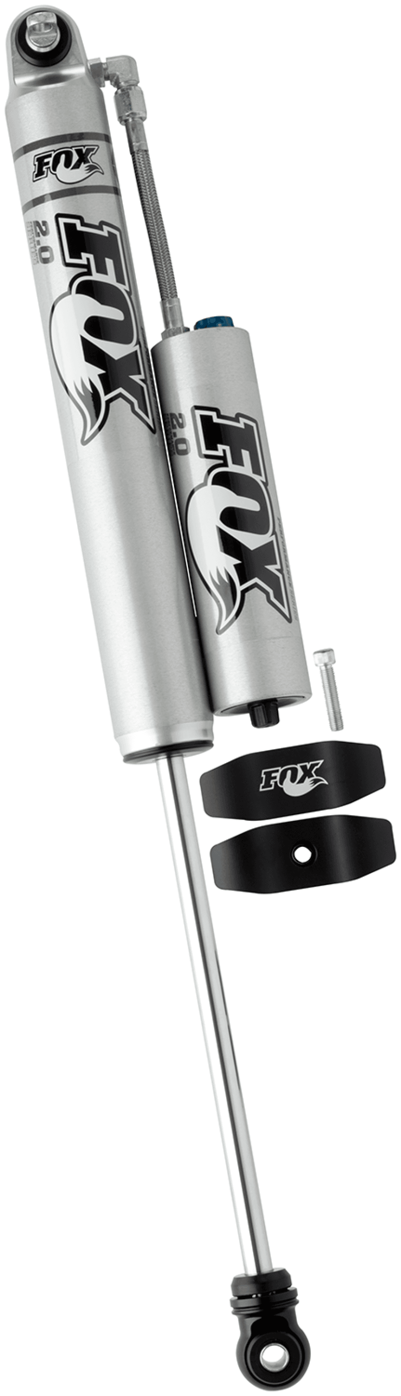 Fox 07+ Jeep JK 2.0 Factory Series 11.6in. Smooth Body R/R Rear Shock w/CD Adj. / 4-6in. Lift thumbnail 4