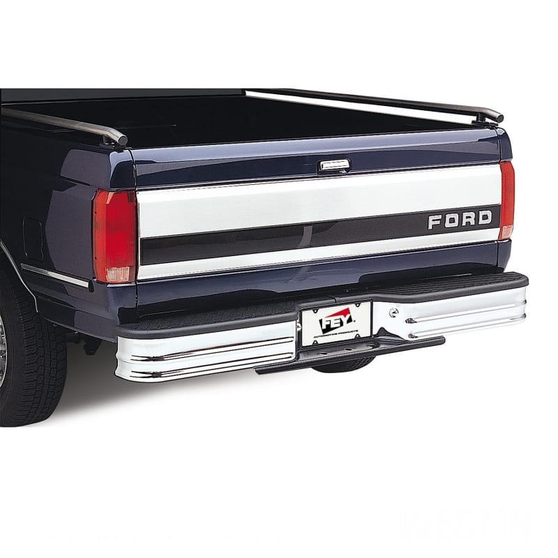 Westin/Fey 67-96 F-Series Style Side / 97-98 F-250/350 HD Surestep Universal Bumper - Chrome thumbnail 2