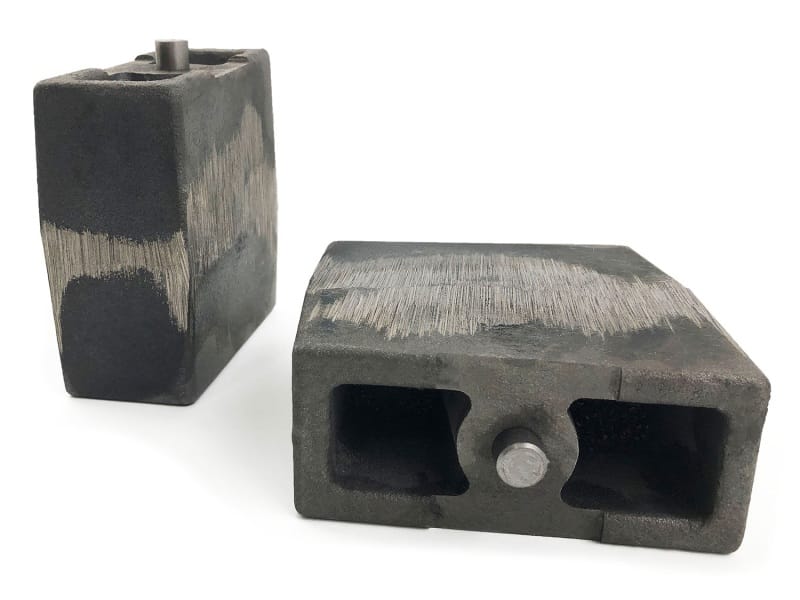 Tuff Country 94-01 Dodge Ram 1500 4wd 5.5in Cast Iron Lift Blocks Pair thumbnail 2