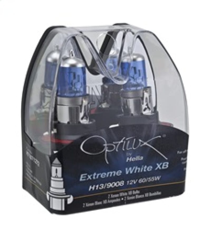 Hella Optilux H13/9008 12V 60/55W XB Xenon White Bulbs (Pair) thumbnail 4