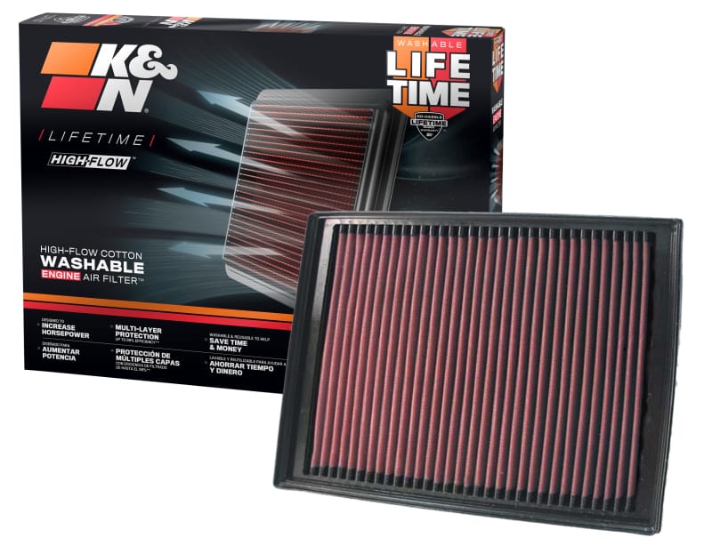 K&N Replacement Air Filter DODGE SPRINTER 2.7L-L5; 2005 thumbnail 2