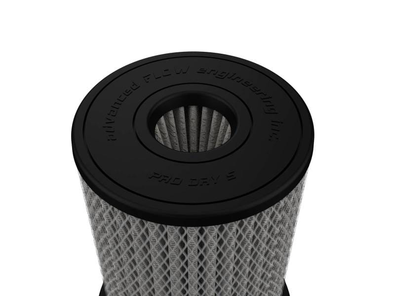 aFe MagnumFLOW Air Filters 3in F x 5-1/2in B x 5-1/4in T (Inverted) x 8in H - Pair thumbnail 3
