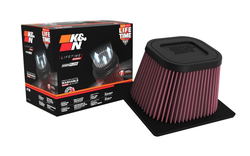 K&N 03-05 Dodge Pick Up 5.9L-L6 Drop In Air Filter