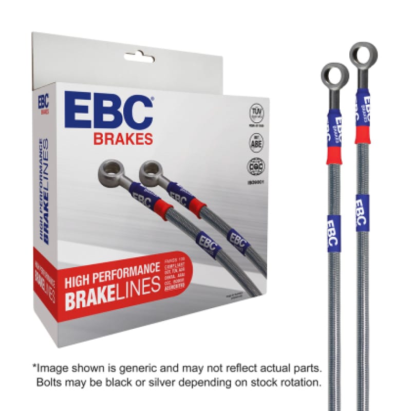 EBC 05-10 Chrysler 300C 6.1 SRT8 Stainless Steel Brake Line Kit thumbnail 2
