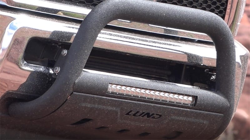 Lund 09-17 Dodge Ram 1500 (Excl. Rebel Models) Bull Bar w/Light & Wiring - Black thumbnail 4