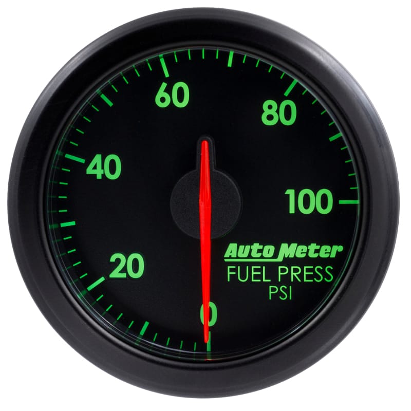 Autometer Airdrive 2-1/6in Fuel Pressure Gauge 0-100 PSI - Black thumbnail 3