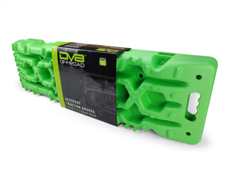 DV8 Offroad Recovery Traction Boards w/ Carry Bag - Green thumbnail 2