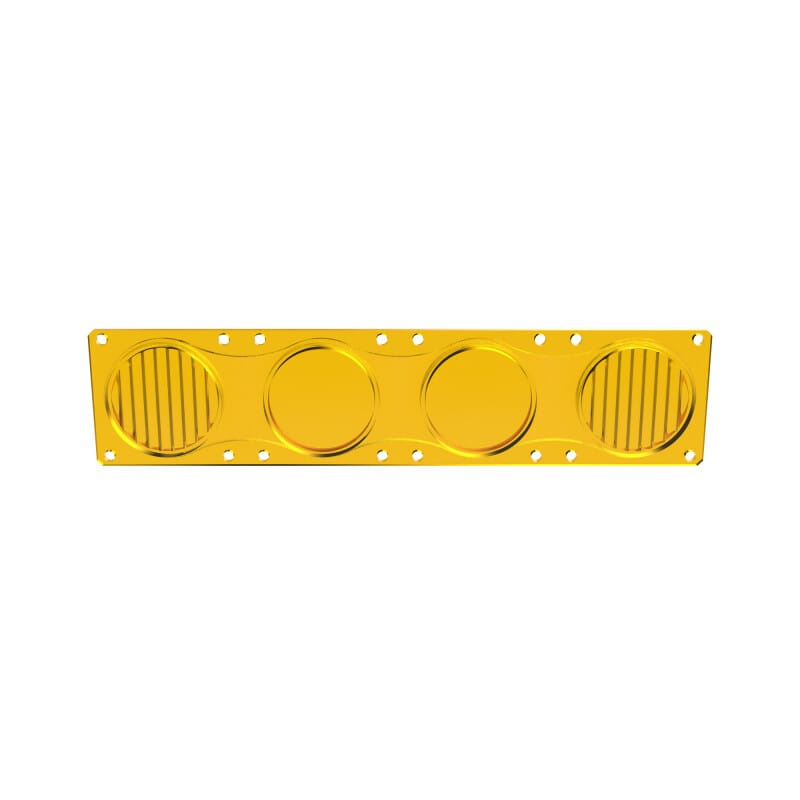 KC HiLiTES FLEX ERA LED Performance Yellow Combo Lens for Light Bars