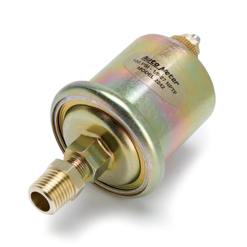 AutoMeter Antique Beige Oil/Fuel Dual Gauge thumbnail 2