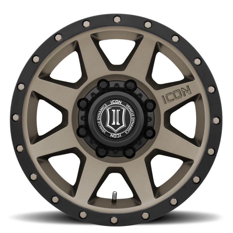 ICON Rebound 17x8.5 8x6.5 13mm Offset 5.25in BS 121.4mm Bore Bronze Wheel thumbnail 3