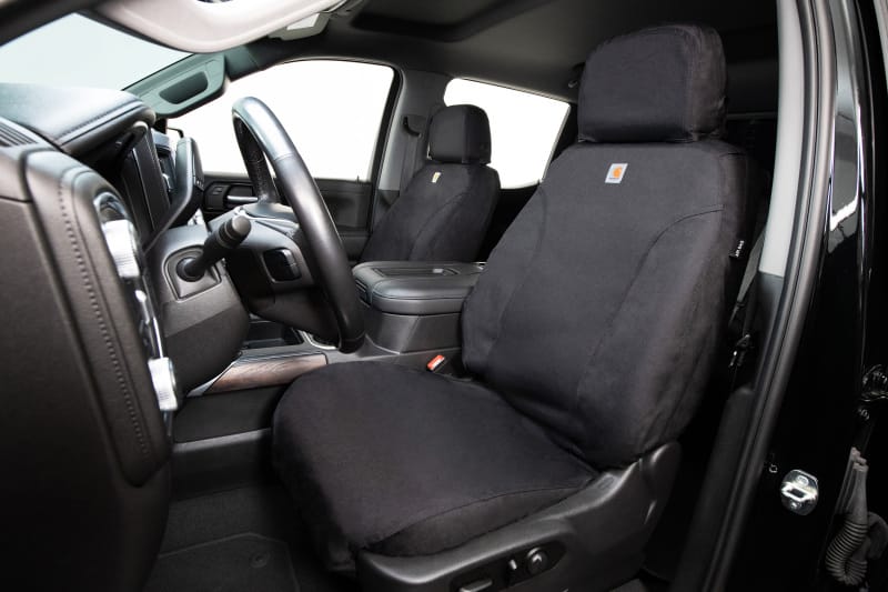 Covercraft 24-25 Jeep Wrangler Fr Buckets El Carhartt Super Dux SeatSaver Custom Front Row Seat Cvr - SSC2653COBK