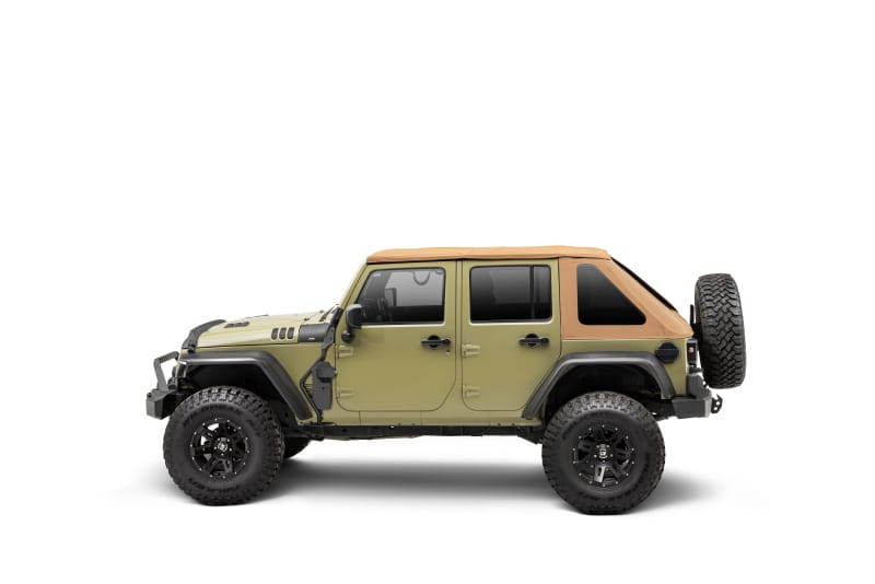 Go Rhino 07-18 Jeep Wrangler JK/JKU Front Fender Jack Mount for Hi-Lift Jack - Tex. Blk thumbnail 2