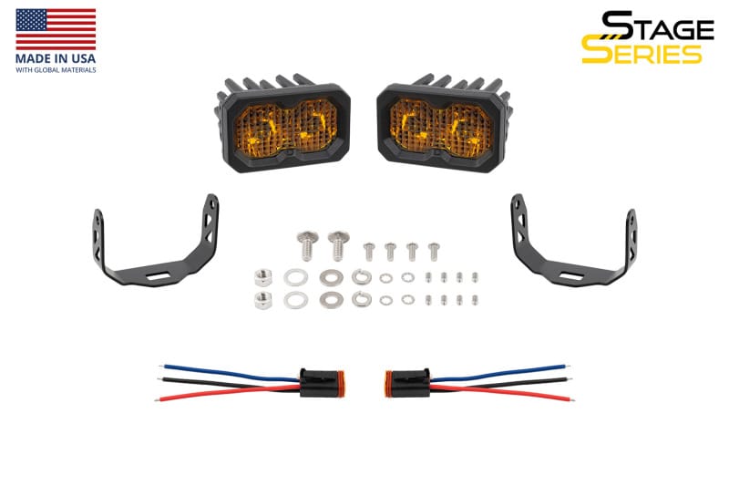 Diode Dynamics C2 2.0 Sport Yellow Driving Standard ABL (pair) thumbnail 9