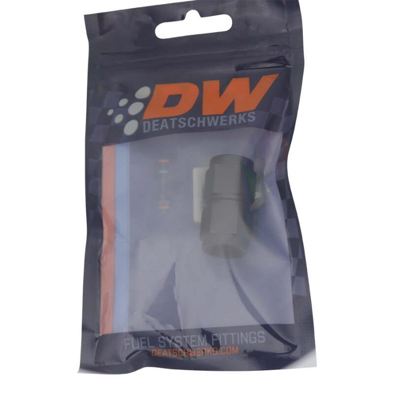 DeatschWerks 6AN Flare Female Swivel to 6AN Flare Female Swivel - Anodized Matte Black thumbnail 2