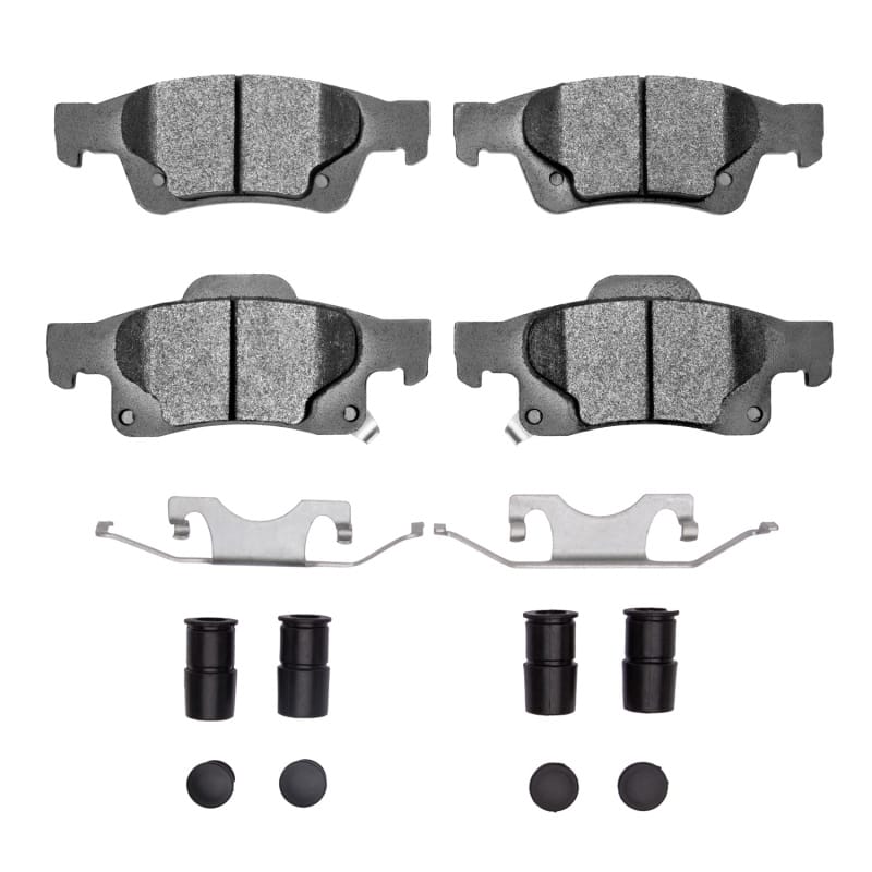 R1 2011-2025 Dodge Durango Rear R1 Semi Met Pads & Hardware Kit