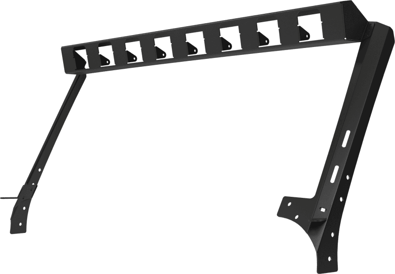 Go Rhino 07-18 Jeep Wrangler JK WLF Windshield Light Mount Frame - Eight Cube Lights thumbnail 2