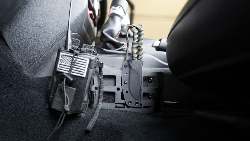 DV8 Offroad 18-23 Jeep Wrangler Center Console Molle Panels thumbnail 2