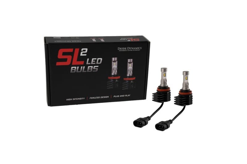 Diode Dynamics H11/H8/H9 White SL2 LED Bulbs (pair) thumbnail 5