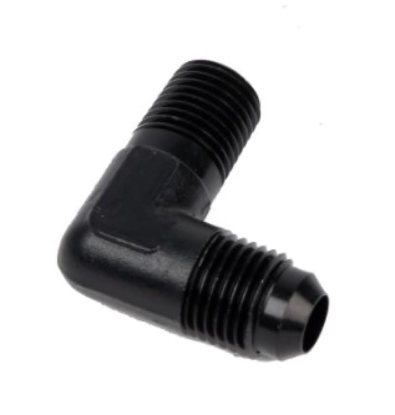 Aeromotive Fitting Elbow 1/4in-MNPT to AN-06 90-Deg Black thumbnail 2