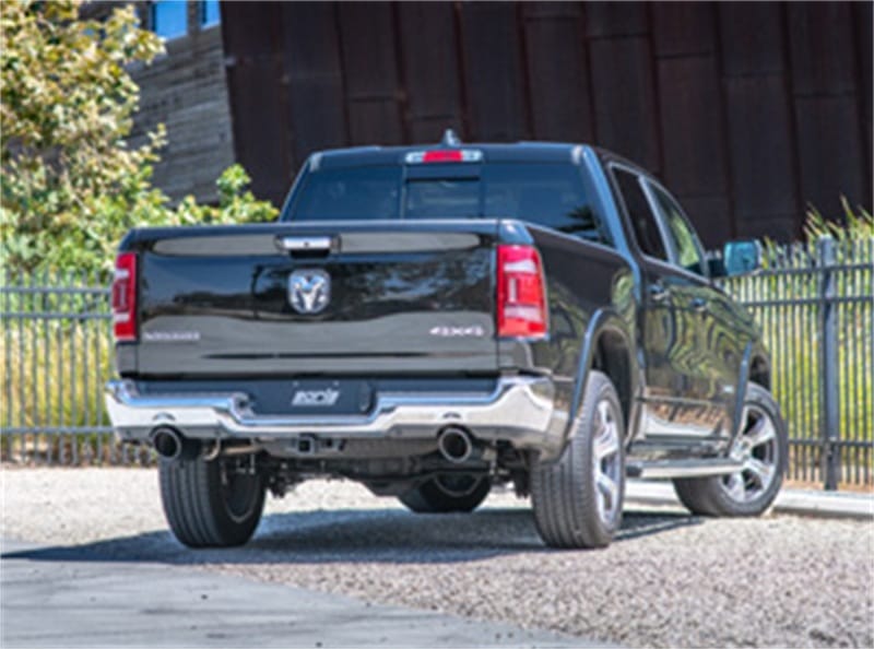 Borla 2019 RAM 1500 5.7L V8 AT 4DR Crew Cab Short Bed Atak SS Catback Exhaust - Black Chrome Tip thumbnail 2