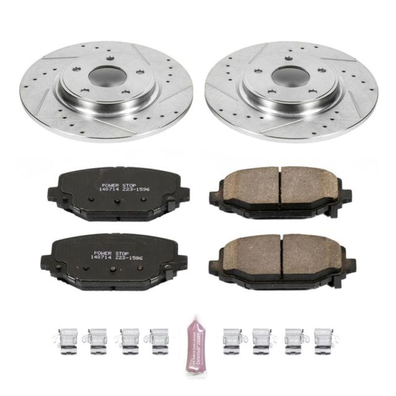 Power Stop 12-16 Chrysler Town & Country Rear Z23 Evolution Sport Brake Kit - K5961