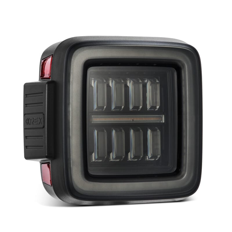 AlphaRex 18-23 Jeep Wrangler JL NOVA Prismatic LED Taillights Alpha-Black thumbnail 9