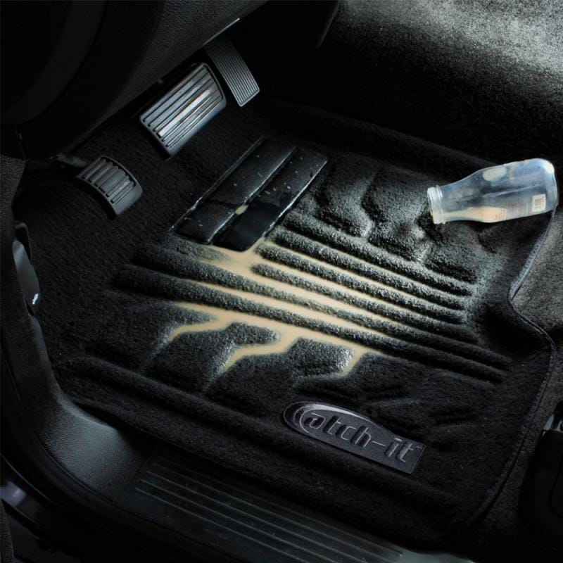 Lund 08-10 Dodge Avenger Catch-It Carpet Rear Floor Liner - Black (2 Pc.) thumbnail 2