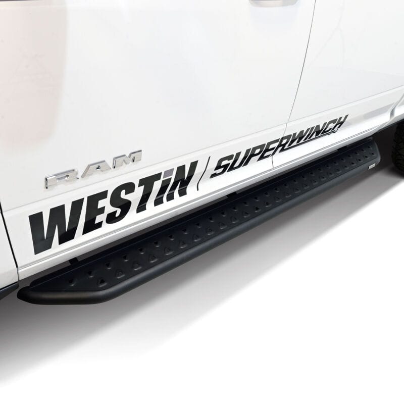 Westin 09-18 Ram 1500 Crew Cab Outlaw Running Boards - Textured Black thumbnail 4