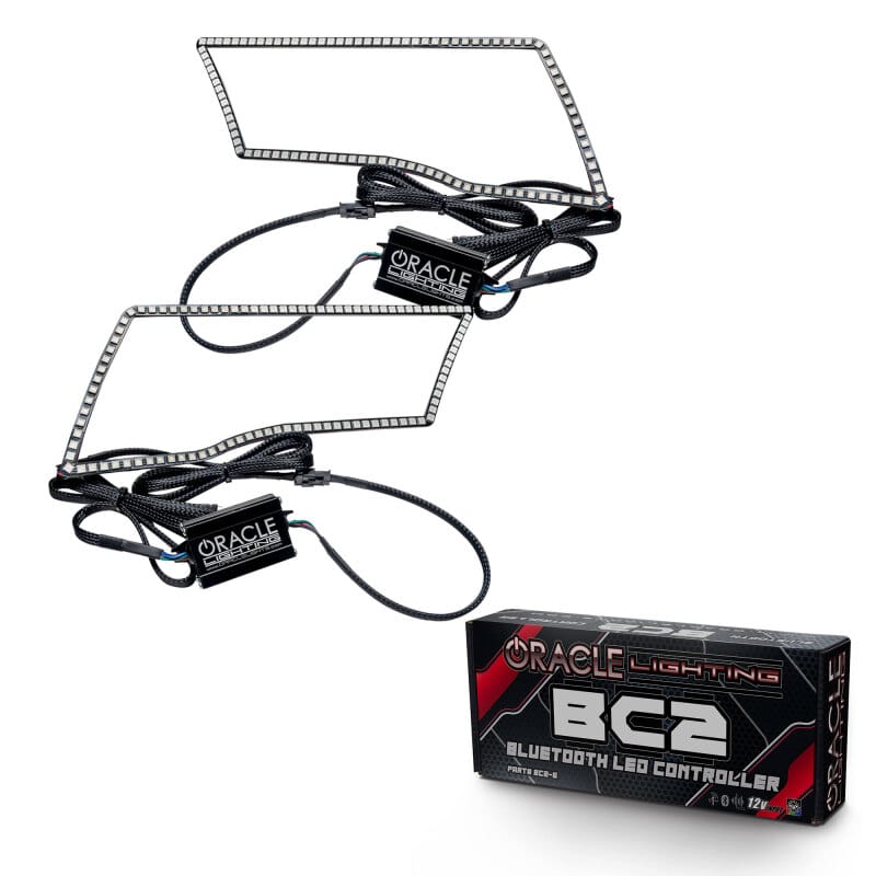 Oracle Dodge Ram Sport 09-18 LED Headlight Halo Kit - ColorSHIFT w/ BC1 Controller