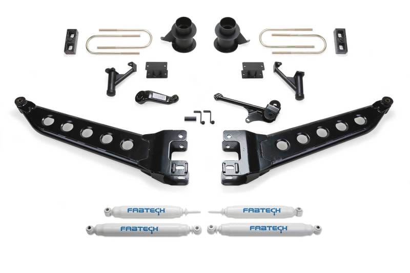 Fabtech 13-18 Ram 3500 4WD w/Factory Radius Arms 5in Radius Arm System w/Perf. Shocks - K3070