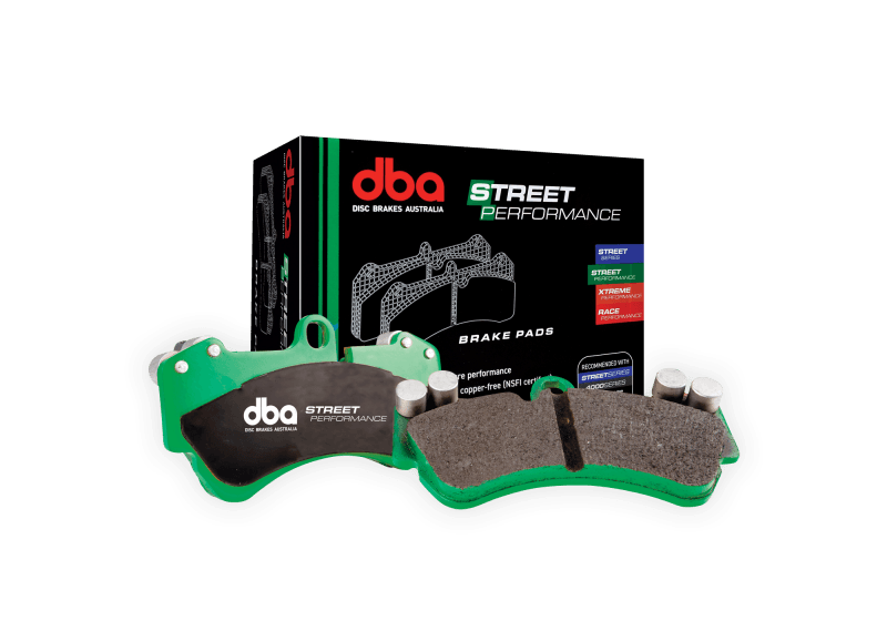 DBA 07-22 Nissan GT-R R35 Front Street Performance Brake Pad Kit thumbnail 5