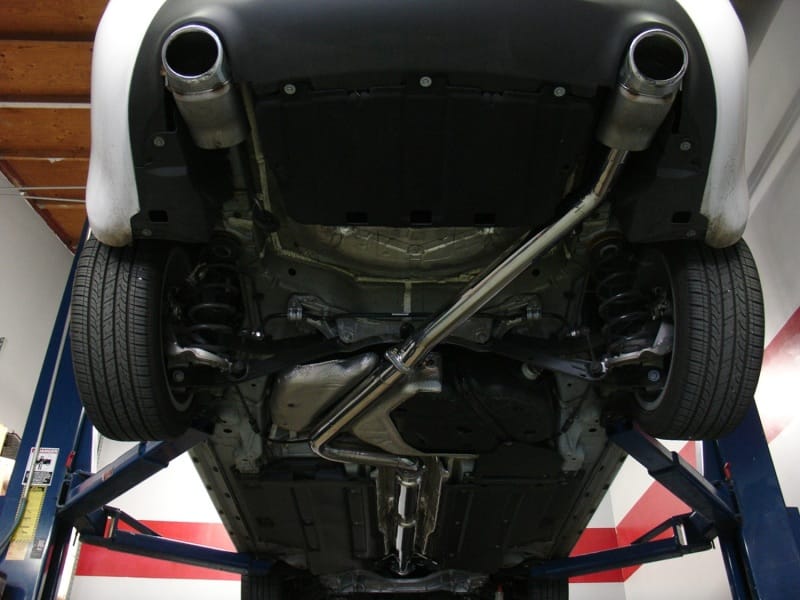 Injen 2013 Dodge Dart 1.4L (t) Catback Stainless Steel Single Outlet 3in Race Inspired Exhaust thumbnail 2