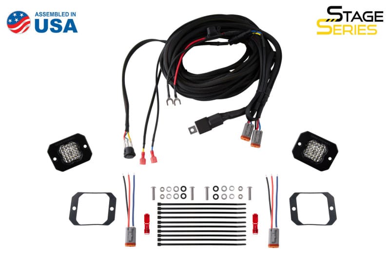 Diode Dynamics Stage Series Flush Mount Reverse Light Kit C2 Pro thumbnail 8