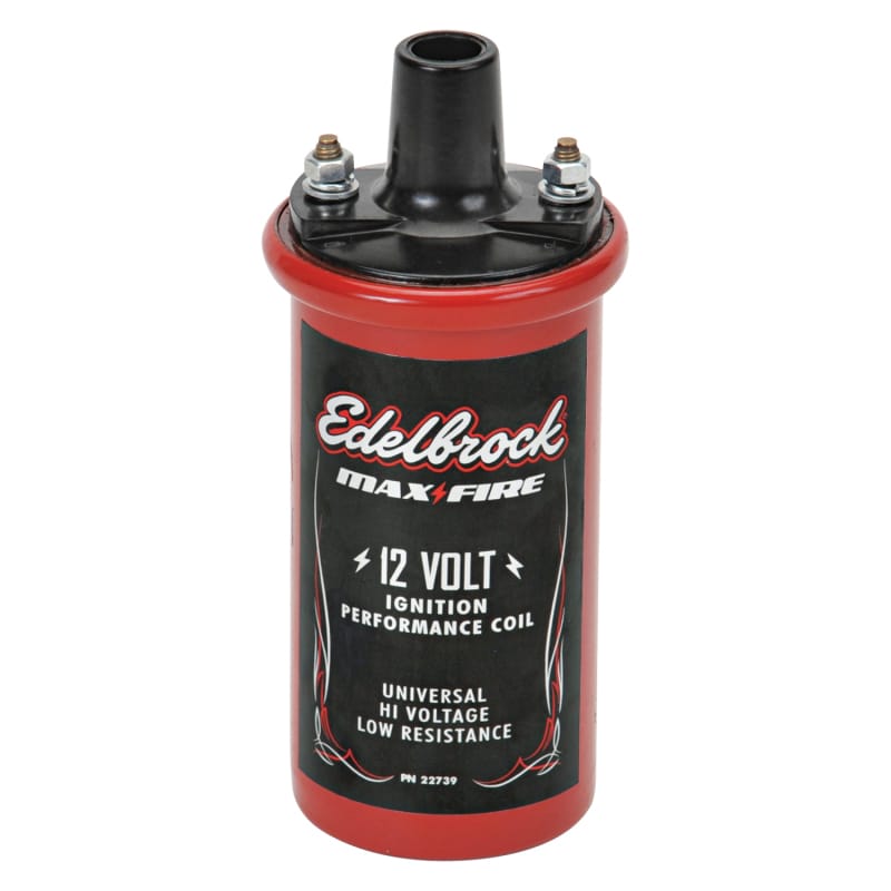 Edelbrock Ignition Coil 12V Canister Style 1.4 Ohm Primary Resistance