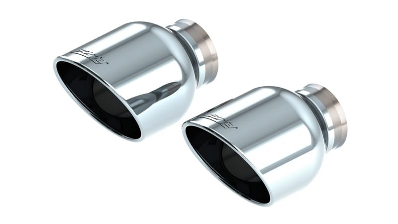 Borla 15-24 Dodge Charger V8 / 2023 Chrysler 300C T-304 SS Tips 5in Outlet - Bright Chrome thumbnail 2