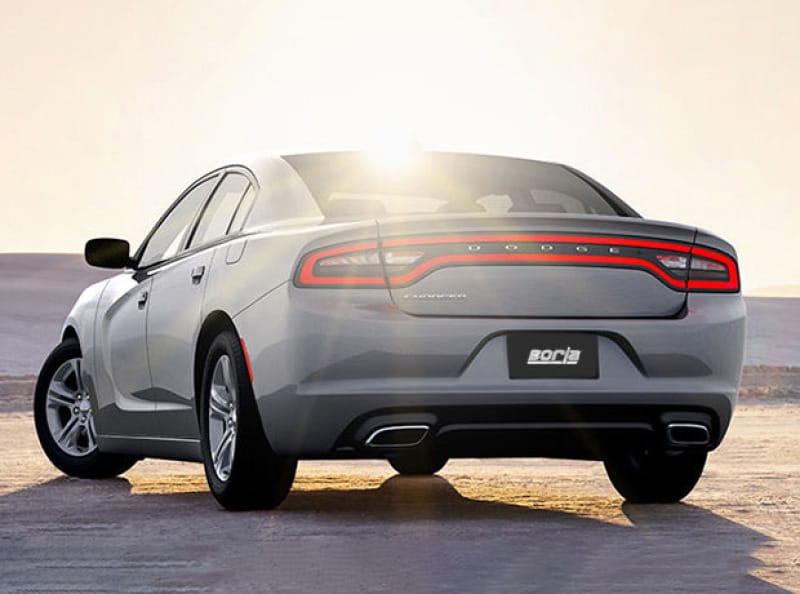 Borla 15-16 Dodge Charger 3.6L V6 S-Type Cat Back Exhaust (Uses Factory Valence) thumbnail 3