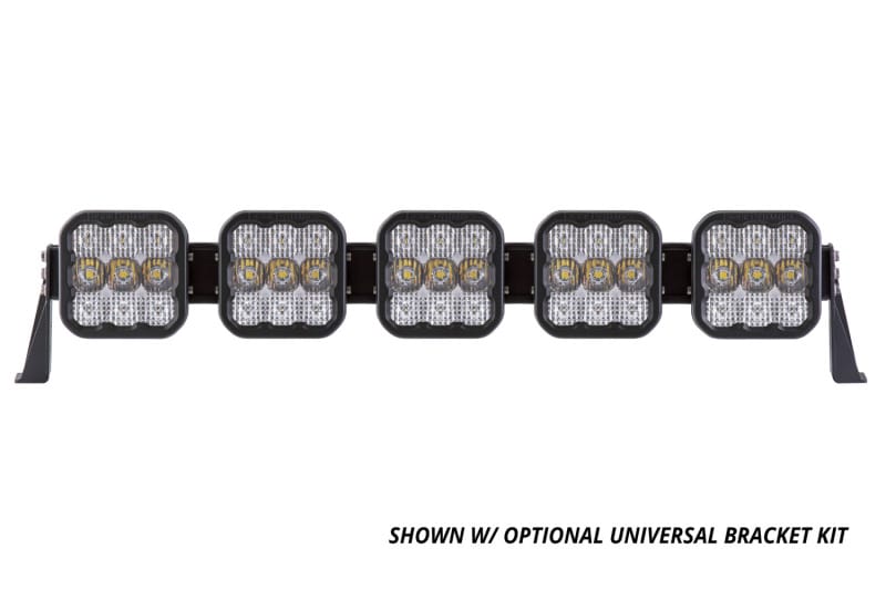 Diode Dynamics SS5 Pro Universal CrossLink 5-Pod Lightbar - Yellow Driving thumbnail 4