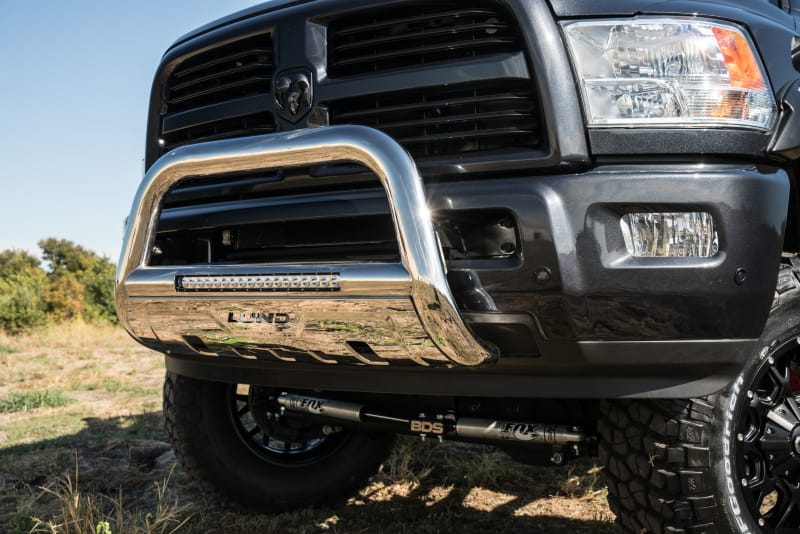 Lund 20- 21 GMC SIERRA 2500 HD BULL BAR W/ LIGHT & WIRING Stainless Steel thumbnail 5