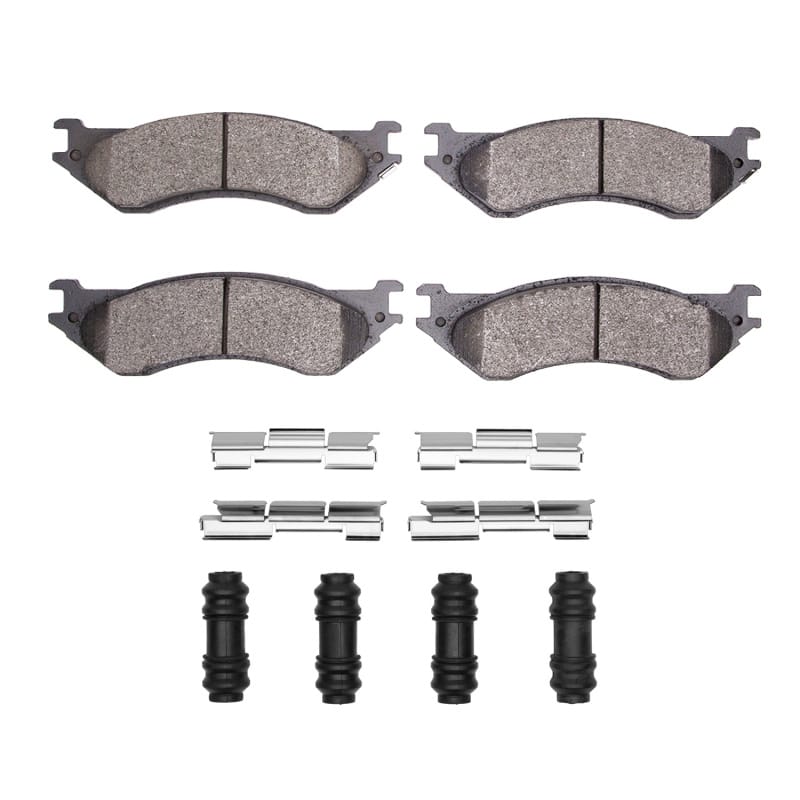 R1 00-08 Dodge Ram 4000 (Mexico) Rear Ceramic Pads & Hardware Kit