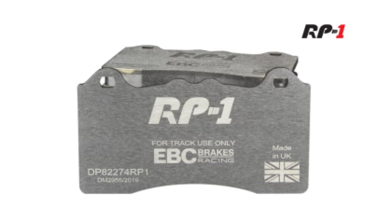 EBC Racing 16-19 Cadillac ATS-V 3.6TT RP-1 Race Front Brake Pads thumbnail 2
