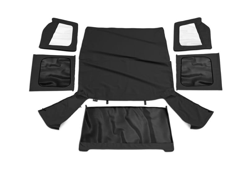 Rampage 1988-1995 Jeep Wrangler(YJ) OEM Replacement Top - Black Denim - 99415