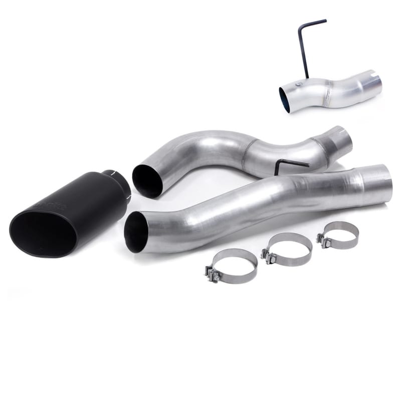 Banks Power 13-18 Ram 6.7L  Mega-Cab SB 5in Monster Exhaust System - Single Exhaust w/ SS Black Tip thumbnail 2