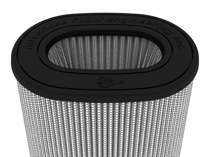 aFe Magnum FLOW Pro DRY S Air Filter 6.75x4.75 Flange 8.25x6.25 Base (Mt2) 7.25x5 Top 8.5 Height thumbnail 3