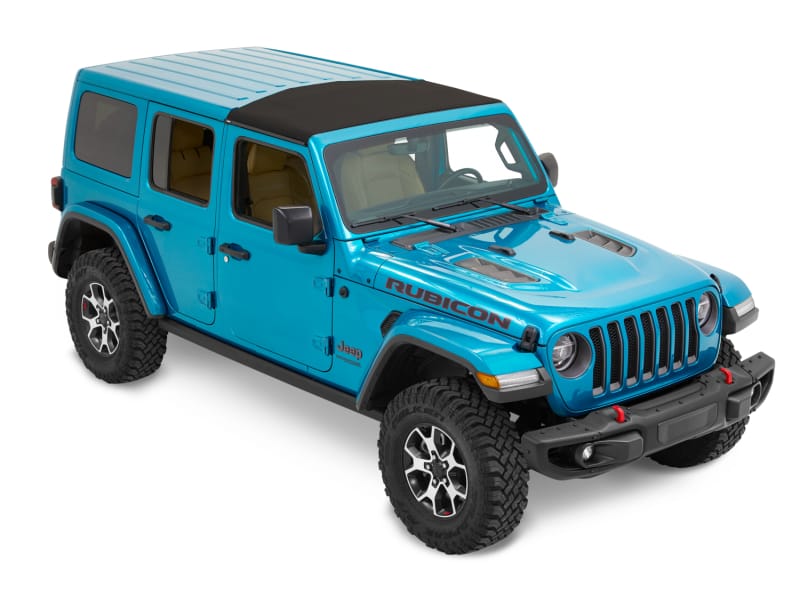 Bestop 20-26 Jeep Gladiator / 18-26 Wrangler JL Sunrider For Hardtop (Premium Black Twill) thumbnail 2